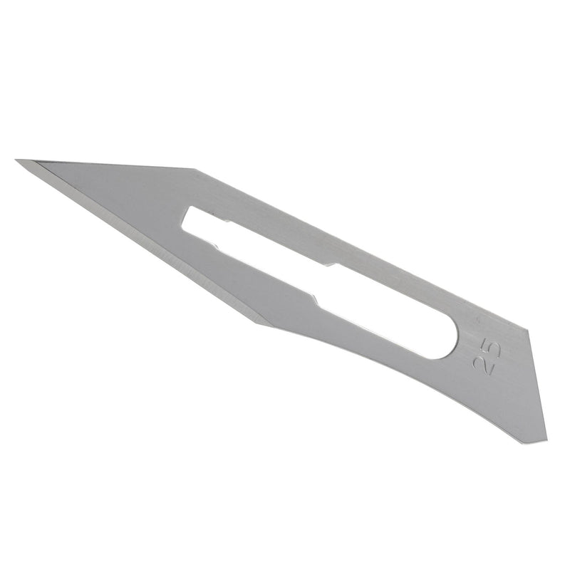 Myco Medical Myco Glassvan Surgery Blades  Surgery Blade, Size 25, Carbon, 100/bx (Available