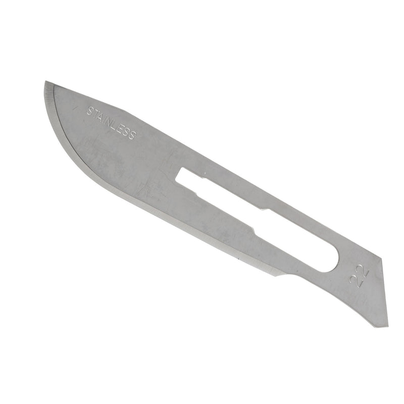 SURGICAL BLADE STAINLESS STEELST 22 100/BX 10BX/CS