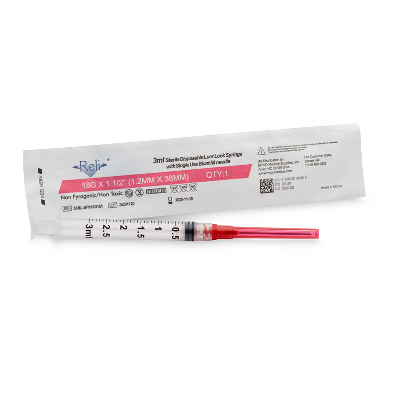 Myco Medical Myco Reli® Blunt Fill Needles