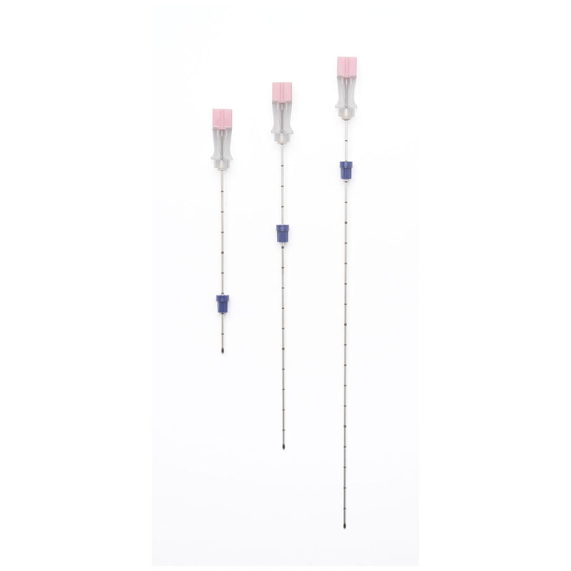 Myco Medical Myco Reli Chiba Spinal Needles  Chiba Point Needle, 18G x 8", Pink, Sterile, 25/bx