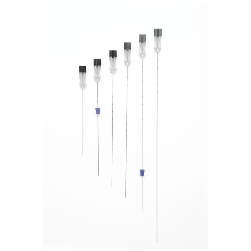Myco Medical Myco Reli Chiba Spinal Needles  Chiba Point, Metric Marks, Echogenic with Depth St