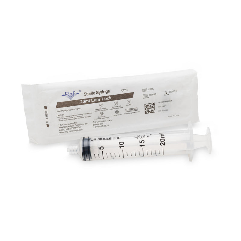 Myco Medical Myco Reli Conventional Luer Lock Syringe