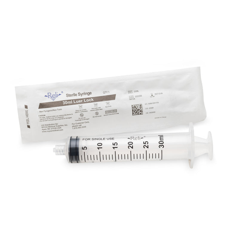 Myco Medical Myco Reli Conventional Luer Lock Syringe
