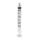 SYRINGE ONLY LUER LOCK 3MLLOW DEAD SPACE 100/BX