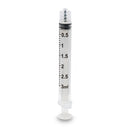 SYRINGE ONLY LUER LOCK 3MLLOW DEAD SPACE 100/BX
