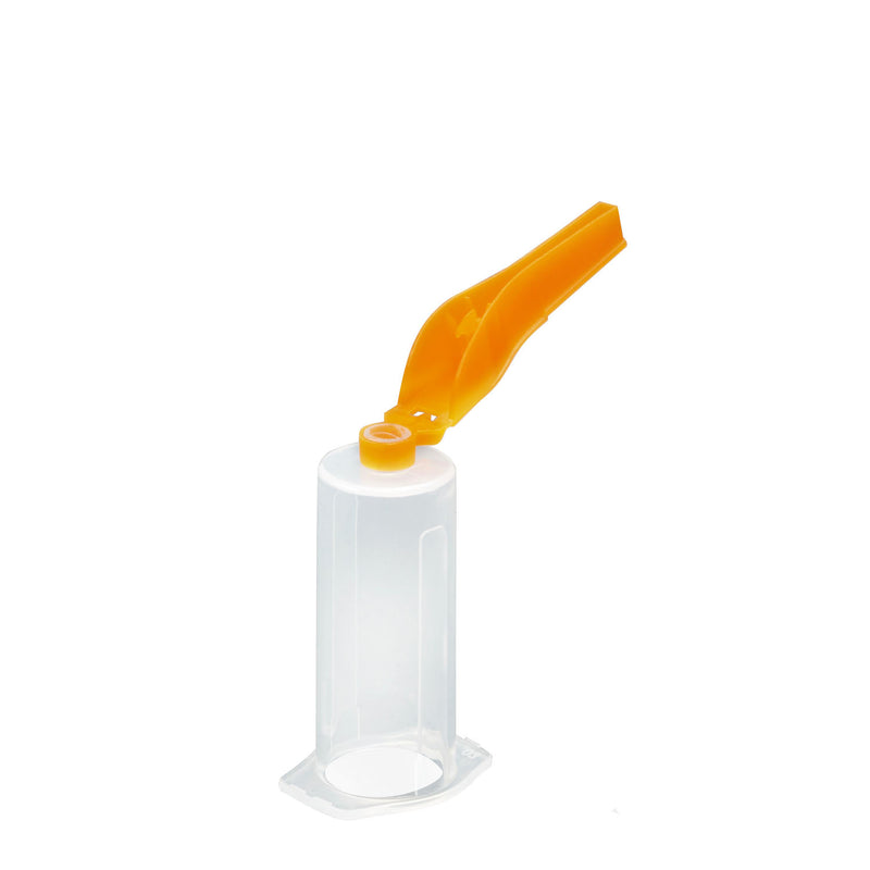 HOLDER TUBE SAFETY BLOODCOLLECTION ORANGE 50/BG