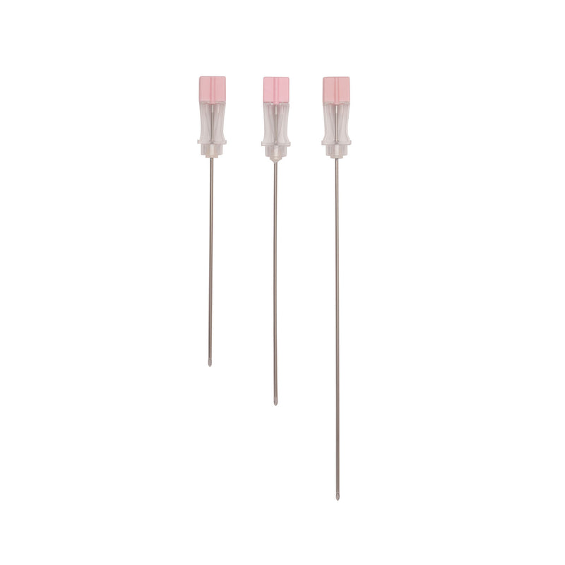 SPINAL NEEDLE SHORT ST18GX3 1/2 PINK 25/BX 4BX/CS