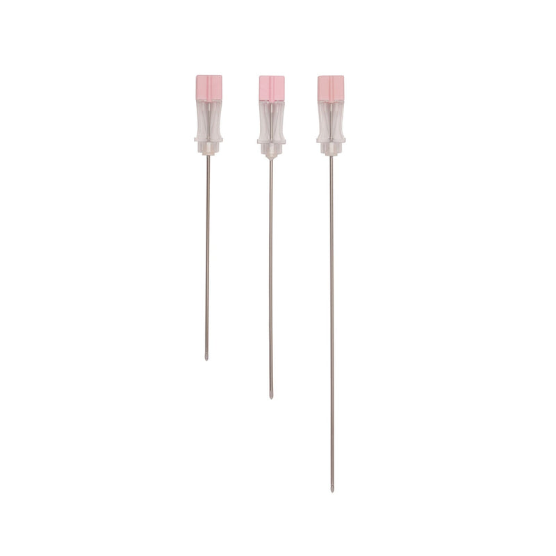 Myco Medical Myco Reli Quincke Point Spinal Needles  Spinal Needle, 18G x 5", Pink, Sterile, 25/bx