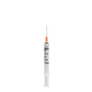 Myco Medical Myco Reli Wealy Safety Syringes  Needle, 3 mL, 25G x 1", Sterile, Orange, 100/bx (R
