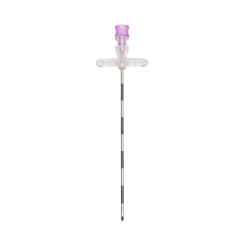 Myco Medical Myco Reli Tuohy Point Epidural Needle  Fixed Wing Needle, 17G x 3½", Violet, 25/bx, 4 bx/