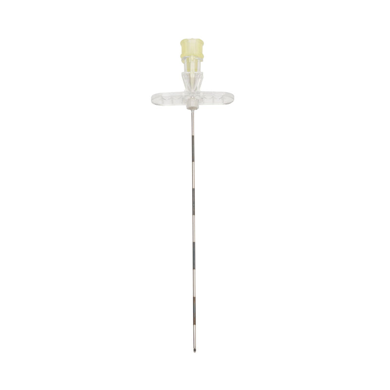 Myco Medical Myco Reli Tuohy Point Epidural Needle  Fixed Wing Needle, 20G x 3½", Yellow, 25/bx, 4 bx/