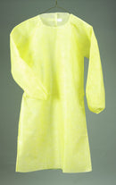 GOWN IMPERVIOUS YEL 50/CS