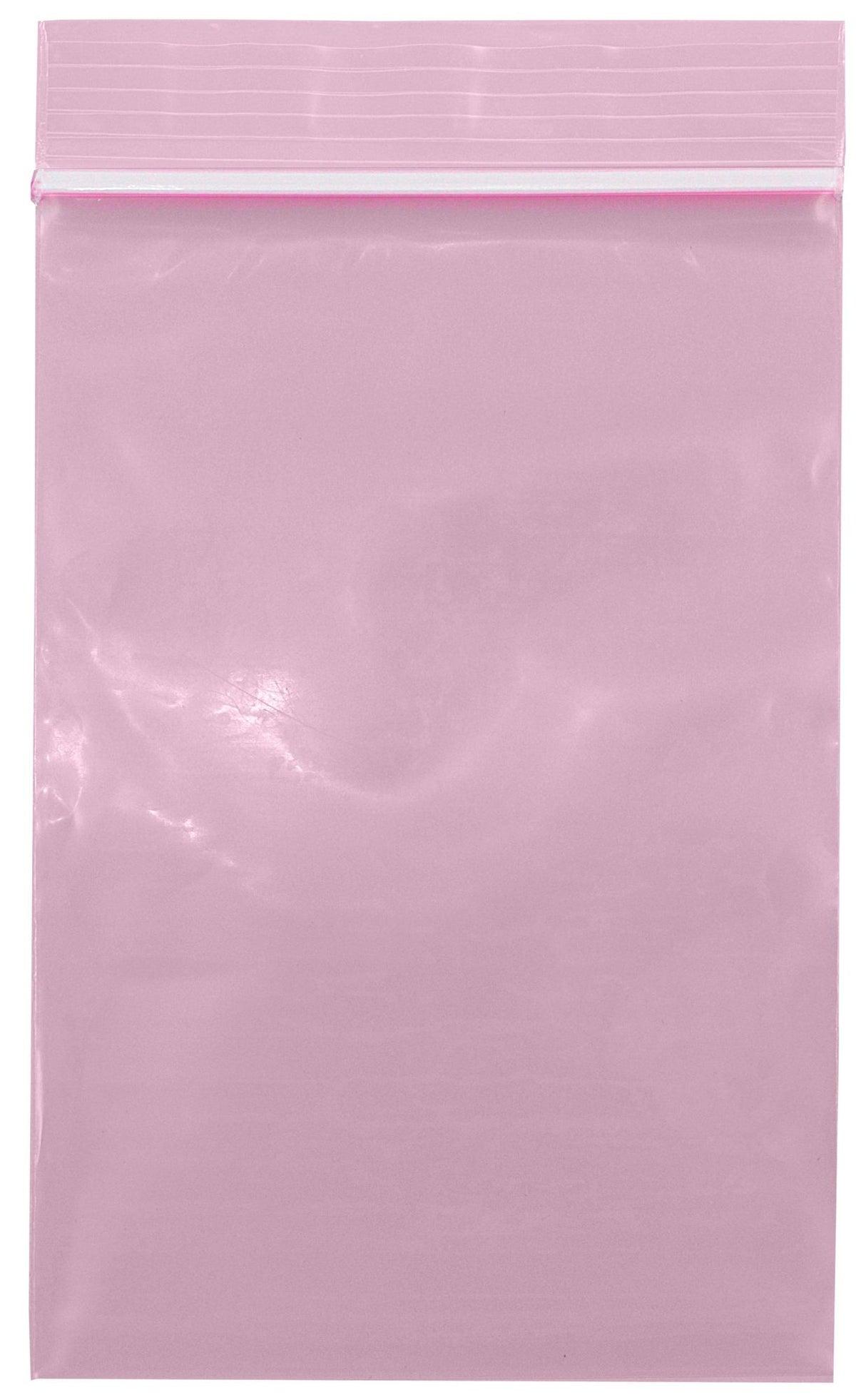BAG ANTI-STATIC ZIP, PINK TINT4MIL 2.5X3 100/PK 10PK/CS