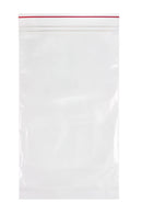 BAG RED LINE ZIP CLOSURE CLEAR5X10 2MIL 100PK 10PK/CS