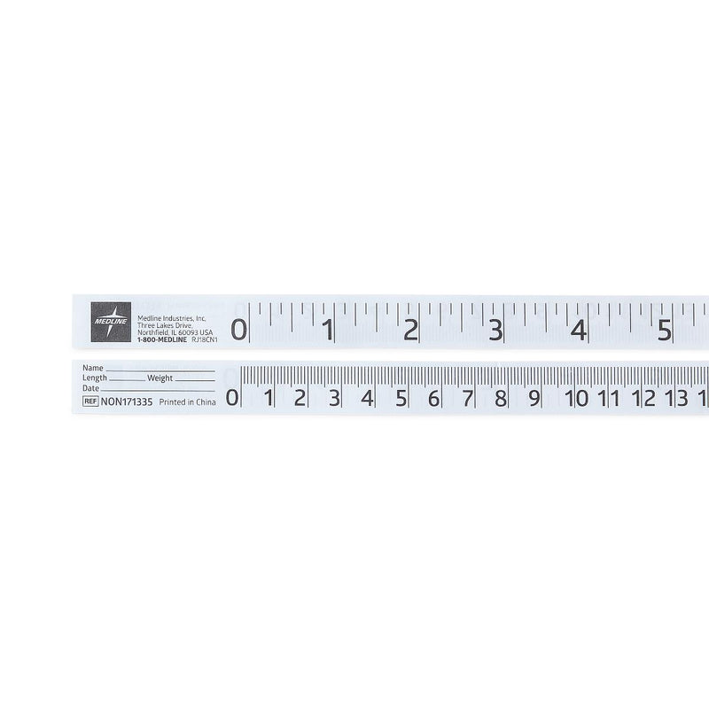Medline Measurement Tape 36 Inch Length Paper Disposable Inches / Centimeters (NON171335 / CS) 