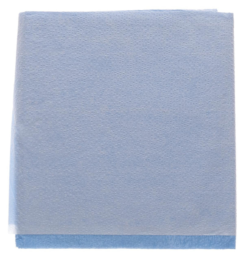 Medline Stretcher Sheet Medline Flat 40 X 90 Inch Blue Tissue / Poly Disposable (NON24335 / CS)