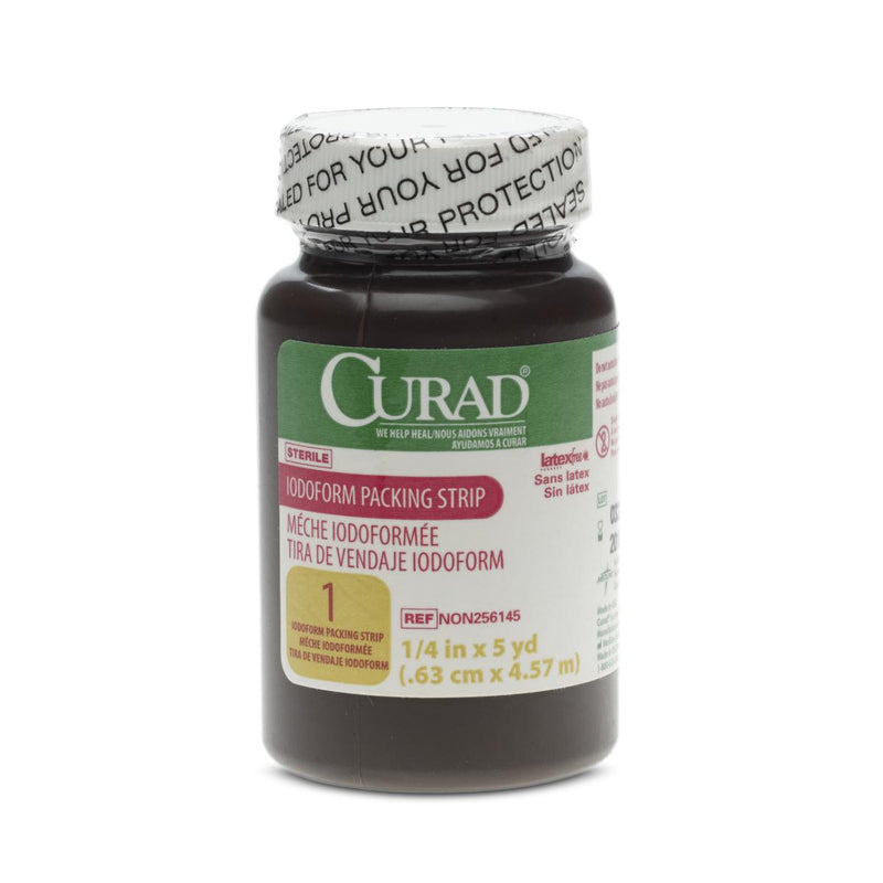 Curad Iodoform Wound Packing Strip, 1/4 Inch x 5 Yard (12/CS)