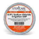 SALINE ST 0.9 120ML FOIL LIDCUP 48/CS (RX) (NR)