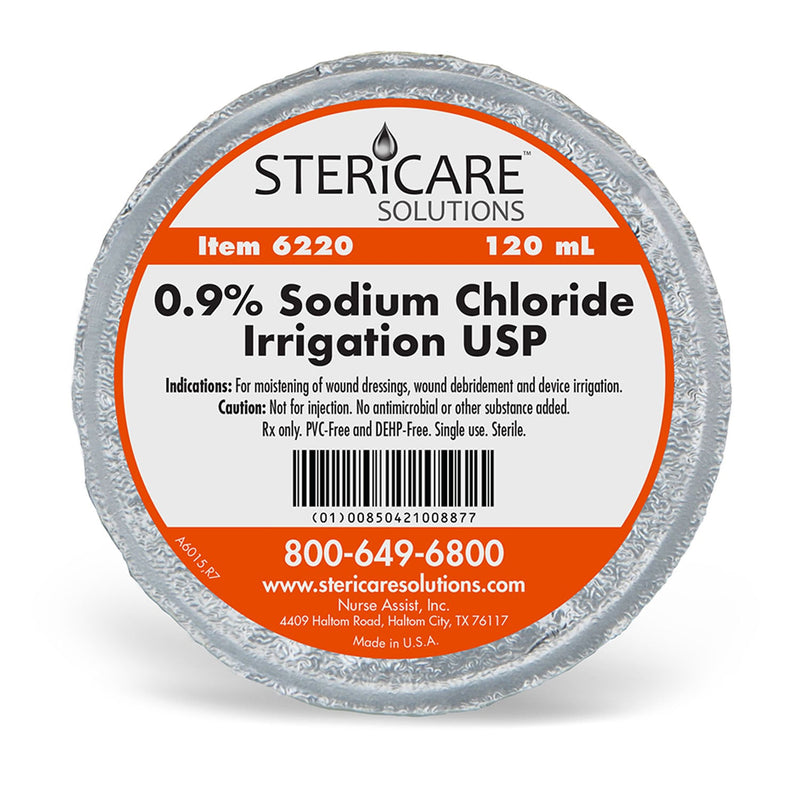 Nurse Assist Stericare Saline & Water  Irrigation-Device-Suctioning-Saline-0.9-Sterile-12