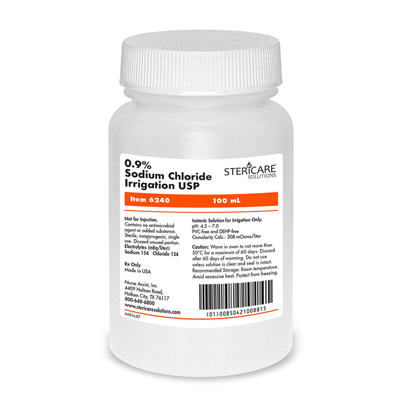 Nurse Assist Stericare Saline & Water