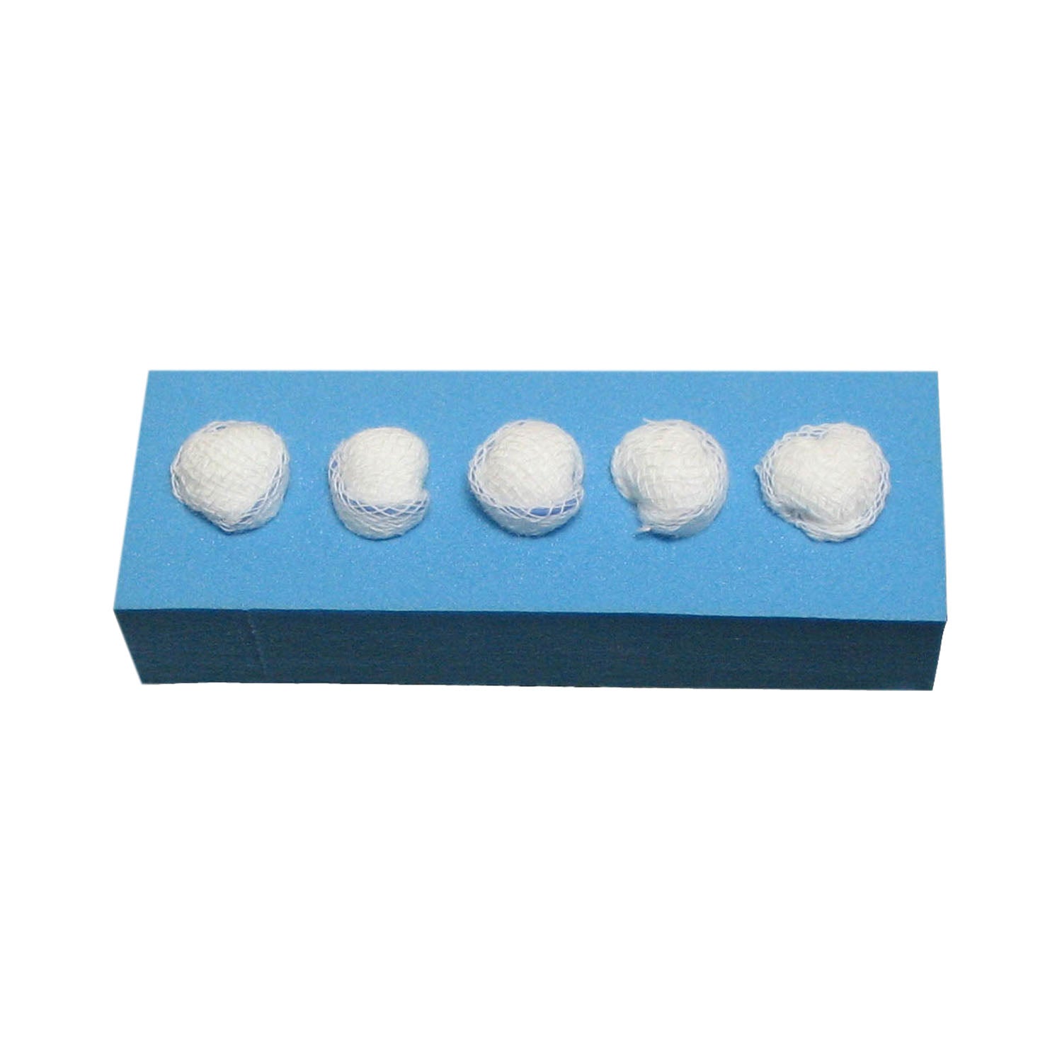 Dukal Corporation Dukal Dissecting Sponges  Peanut Sponge, 3/8", Non-Sterile, 5/pk, 100 pk/cs