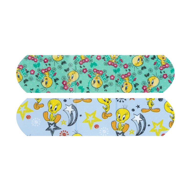 Dukal Corporation Dukal Children‘S Character Adhesive Bandages  Stat Strip Adhesive Bandage, Looney Tunes Tweety F