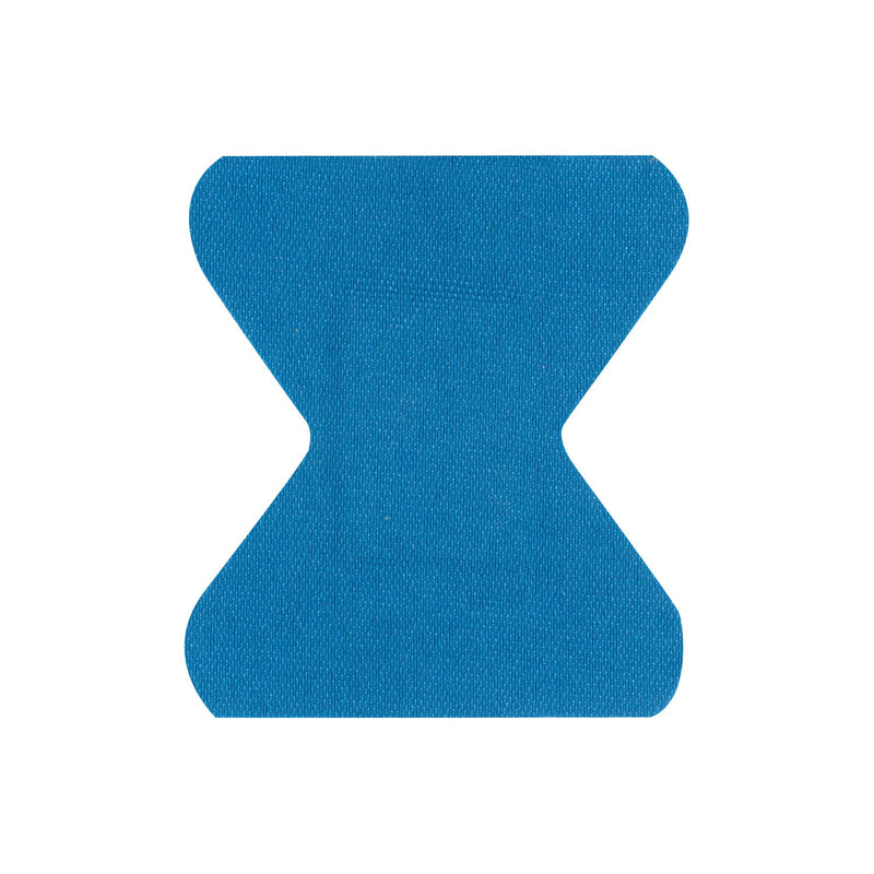 Dukal Corporation Dukal Blue Non-Metal Fabric Bandages  Fabric, 1-3/4" x 2", Sterile, Bulk, 2400/cs