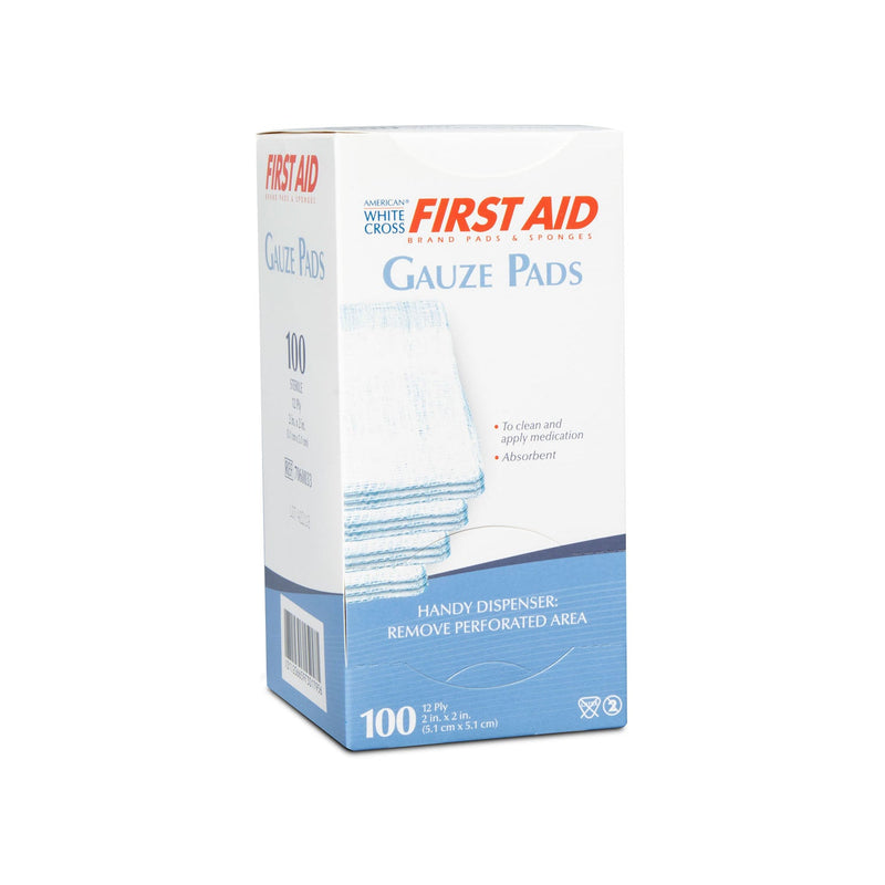 Dukal Corporation Dukal Sterile Gauze Pads  Pad-2-x-2-Sterile-12-Ply-100-bx-12-bx-cs