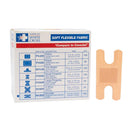 Dukal Corporation Dukal Soft Flexible Fabric Bandages  Bandage, Soft, Flex, Fabric, 1-1/2" x 3", Sterile,