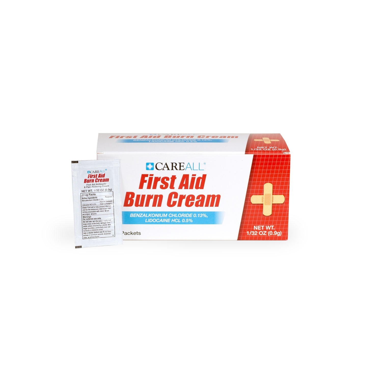 New World Imports Careall® Burn Cream  0.9g-144-bx-12-bx-cs