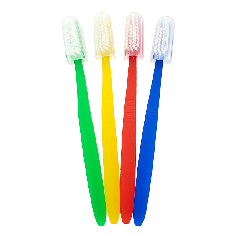 New World Imports Toothbrushes  Toothbrush w/ Cap, Multicolor, 250/cs