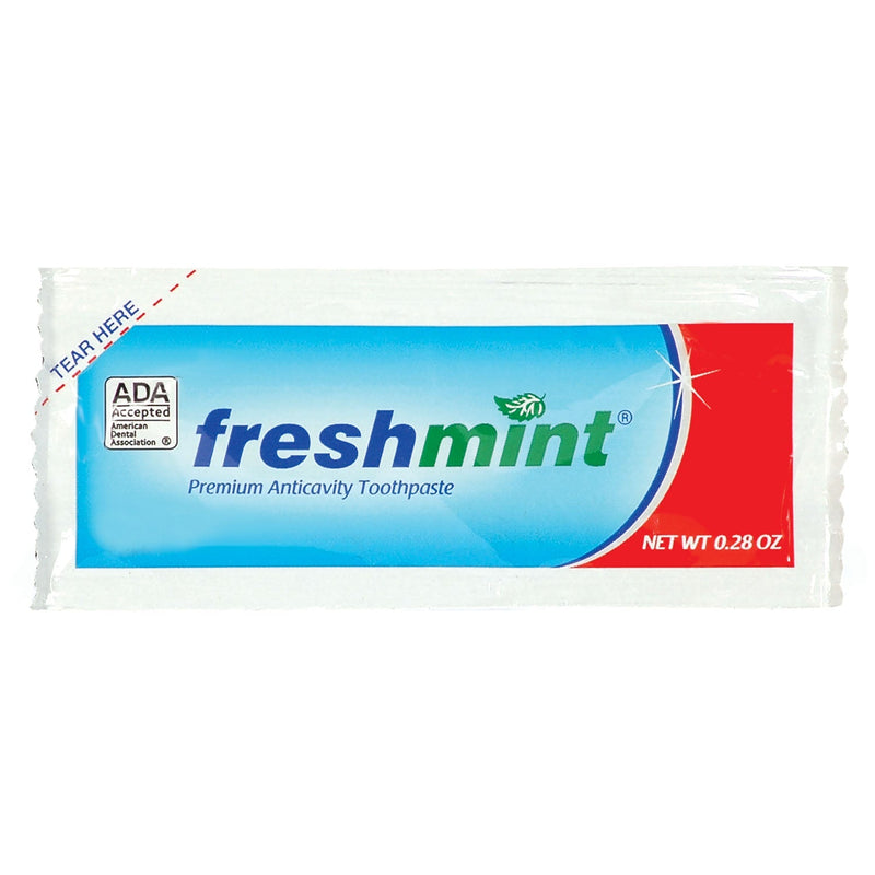 New World Imports Freshmint® Ada Approved Premium Toothpaste  Anticavity-Toothpaste-0.28-oz-ADA-Approved-250-bx-