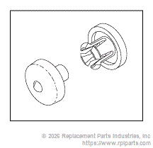 RPI OMK054 Wall Hinge Snap & Post Kit 