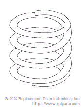 RPI OMS031 Belt Tensioner Spring
