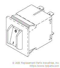 RPI OMS034 Power Switch/Circuit Breaker 