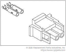 RPI PCC062 Thermistor Connector 