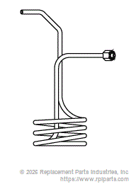 RPI PCC176 Condensation Coil With Compression Fitting 