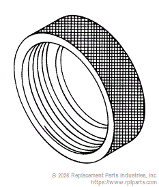 RPI PCC626 Filter Cap (Air Inlet)