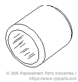 RPI PCF011 Rubber Foot 