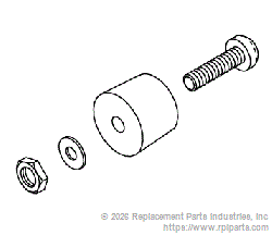 RPI PCF179 Rubber Foot Assembly 