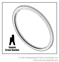 RPI PCG020 Door Gasket 