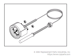 RPI PCG050 Temperature Gauge 