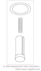 RPI PCK203 Dump Plunger Kit 