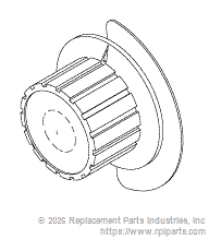 RPI PCK246 Knob (Thermostat)