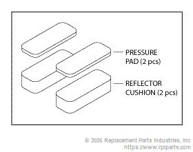 RPI PCK711 Cushion Kit 