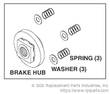 RPI PCK742 Brake Repair Kit 