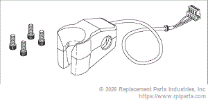 RPI PCK776 Handpiece Hanger Assembly (White)