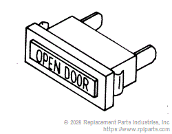 RPI PCL029 Lamp (Open Door)