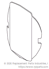 RPI PCL612 Lens Splash Shield 