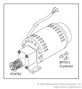 RPI PCM745 Lift Motor 